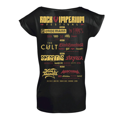 Merch 2025 Camiseta Rock Imperium Festival "Scorpion" (Mujer) 2